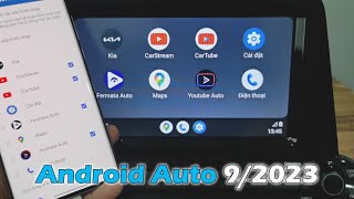 Hướng Dẫn Xem Youtube Trên Android Auto 92023 [upl. by Ynnatirb]