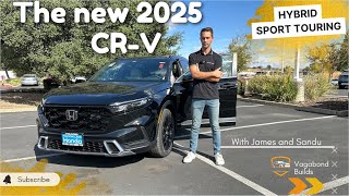 2025 HONDA CRV SPORT TOURING HYBRID [upl. by Rustin]