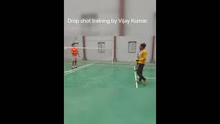 How to play drop shotDrop shot kaise mareBest training of drop shotyonexsunriseindiaopen2024 [upl. by Butler]