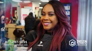 How to Become a Cosmetologist Cosmetology Training at Delta Tech [upl. by Mariann]