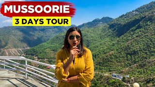 Mussoorie Tourist Places  Mussoorie Vlog  Mussoorie Trip  Mussoorie Trip budget [upl. by Aissatsan613]