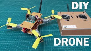 How To Make Drone With Handmade Radio Control DIY Drone [upl. by Scales]