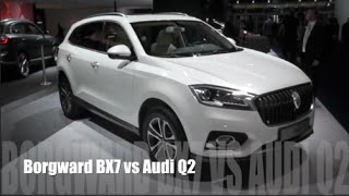 Borgward BX7 2016 vs Audi Q2 2016 [upl. by Hsina]