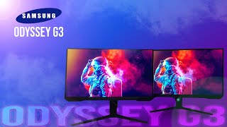 Monitor 24 inch vs 27 inch Type Yang Sama Apa Bedanya  Samsung Odyssey G3 [upl. by Delmar]