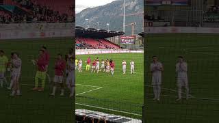 FC SION 22 VS FC ST GALLEN ⚽ football fcsion stgallen fcsg switzerland shortvideo [upl. by Dogs]