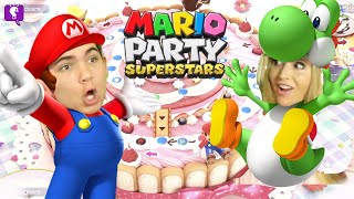 Mario Party Super Stars Cake Level on HobbyFamilyTV [upl. by Mariska192]