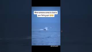 Gotta protect those spots 😳 fishing ocean protection boat fail viralposts [upl. by Mab]