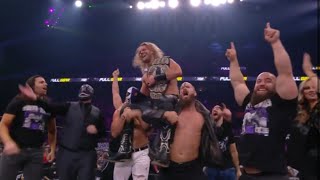 Hangman Adam Page Wins AEW Title at Full Gear 2021 [upl. by Atsira]