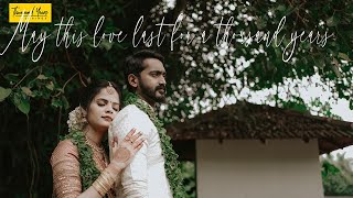 Kerala Best Hindu Wedding Highlights thousandyearsweddings video [upl. by Grane425]