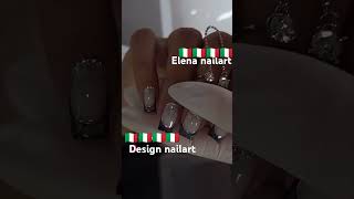 Ottimo francese con paillettes 🙌🙌🙌nails design nailart [upl. by Caril]