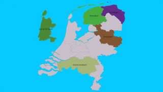 NETHERLANDS Provinces constituent countries Special municipalities EXPLAINED [upl. by Cordie]