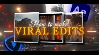 How To Make VIRAL amp SMOOTH Edits  After Effects TUTORIAL [upl. by Trebbor]