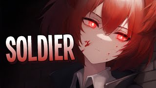 Nightcore  Soldier  NEFFEX Sped Up [upl. by Berke]