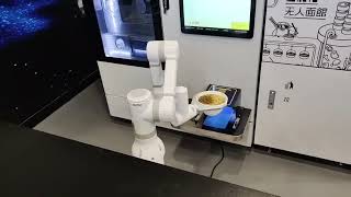 Harbin Institute of Technology unveils cuttingedge robotic arm for food service [upl. by Archie]