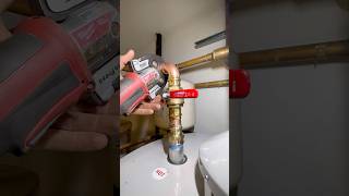 ASMR created by 114 copper propress fittings and the propress tool plumberjohn plumbing [upl. by Avot174]