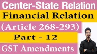 Constitution 28  Relations Between The Union And The States ART 245263  CLAT LLB [upl. by Ocirnor]