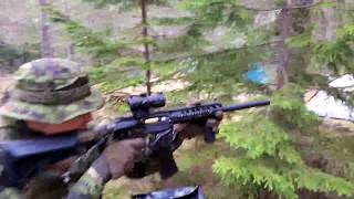 Softairee amp VAL airsoft  test live Rutja Estonia [upl. by Roby765]