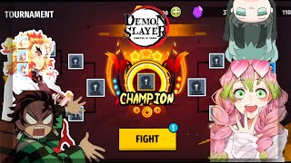 DEMON SLAYER TOURNAMENT 👑Demon slayer game [upl. by Niamart638]