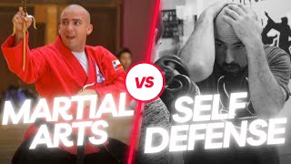 Self defense versus Martial arts training What’s the difference [upl. by Philemol353]