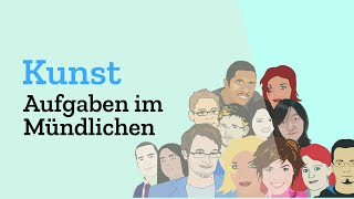 Diese Aufgaben können in der mündlichen Prüfung in Kunst kommen  Mündliches Abitur in Kunst Tipps [upl. by Leachim]