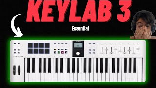 KEYLAB ESSENTIAL 49 mk3  El popular MIDI de 49 teclas MEJORADO  ReviewAnálisis arturia keylab49 [upl. by Gherardo]