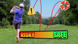 Does Aggressive or Safe Golf Score Better SHOCKING [upl. by Aieken]