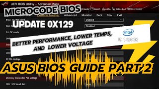 Undervolting and Sync all Cores Guide Asus BIOS Part 2  14900k Improve Temps and Performance ⚡️⚡️ [upl. by Cleres]