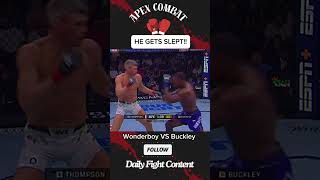 WONDERBOY GETS SLEPT ufc ufc307 KO edit [upl. by Tiebout253]