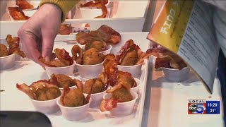 Thousands attend 12th annual Bacon Fest [upl. by Adnolat]