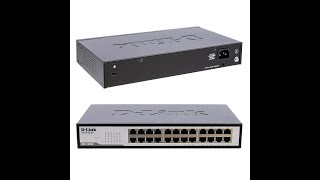 DES1024D DLink 24Ports x 10100BaseTX Express Network Switch DES1024D [upl. by Argile253]