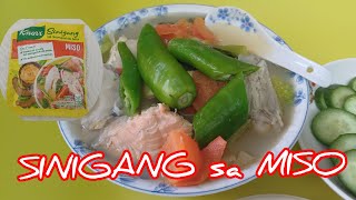 SIMPLE ampEASY COOKING SALMON  MISO sa SAMPALOK MIXLutong Pinoy Panlasang PinoySoo Tasty [upl. by Riane]