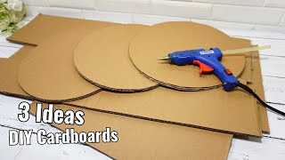 Why I Never Throw Away Cardboards with These 3 Impressive DIY Ideas [upl. by Gnes667]