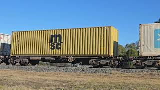 7902V PN up Mildura Fruitflyer to Melbourne 1105 3724 Ararat Junction VIC [upl. by Ym50]