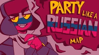 Countryhumans PARTY LIKE A RUSSIAN  Complete PMV MAP [upl. by Ahsinelg451]