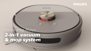 Philips Wet amp Dry Robot Vacuum Cleaner 6000 Series [upl. by Foss]