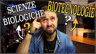 Meglio SCIENZE BIOLOGICHE o BIOTECNOLOGIE Come scegliere luniversità [upl. by Nesyaj]