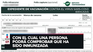 ¿Cómo obtener el certificado de vacunación covid [upl. by Narah]