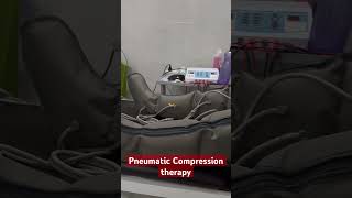 Pneumatic Compression therapy for recovery  Physiotherapy [upl. by Crane149]