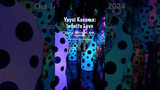 SF MOMA Yayoyi Kusama Infinite Love🩷💜🩵 샌프란시스코 샌프란시스코여행 sfmoma [upl. by Jerrol]