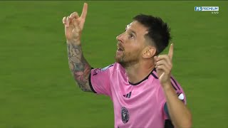 Zurdazo de gol de Messi para el 20  Concacaf Champions Cup [upl. by Raquel]