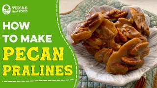 Pecan Praline Recipe  How to Make Pecan Pralines [upl. by Eirolam]