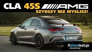 Mercedes CLA 45s AMG 2021 421 KM 4matic  szybszy niż myślisz  showtestuje  TEST PL [upl. by Muffin288]