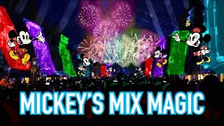 NEW Mickeys Mix Magic 2019 PREMIERE at Disneyland FULL FIREWORKS SHOW [upl. by Nnep]