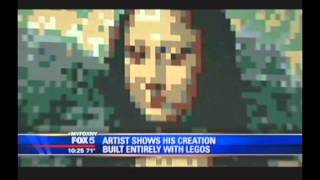 Art of the Brick Review  My Fox NY [upl. by Nomelc]