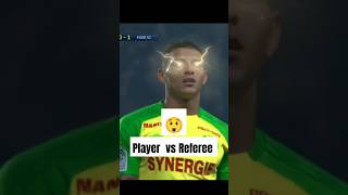 quotUnbelievable😲 Red Card Drama Player Attacks Refereequot [upl. by Eeluj]