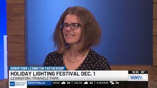 Laura Farnsworth  Lexington Holiday Lighting Festival Dec 1 [upl. by Resiak67]