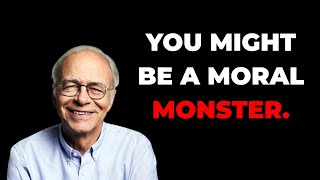 Are we moral monsters  Peter Singer on Charitable Giving [upl. by Ydroj]