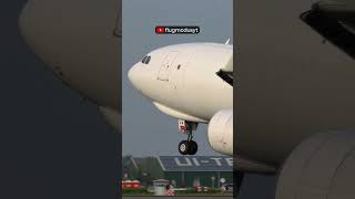 AIRBUS A330F MASKARGO SUNSET TAKEOFF  PLANESPOTTINGSHORTS [upl. by Forsta]