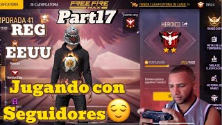 FREE FIRE EN VIVO REGION EEUU JUGANDO CON SEGUIDORES freefire freefirelive [upl. by Idok]