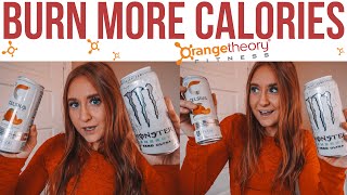 How to BURN MORE CALORIES in ORANGETHEORY FITNESS CLASS  OTF class the morning after NYE vlog [upl. by Ettenauq640]